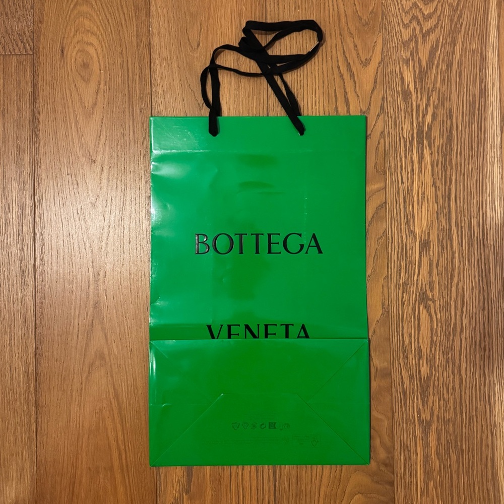 Bottega Veneta Vibrant Green Large Shopping Bag